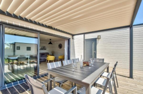 Chalet pour 8 dans résidence avec piscine chauffée